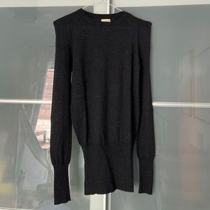 Charcoal Grey Cashmere Sweater - Ever - P